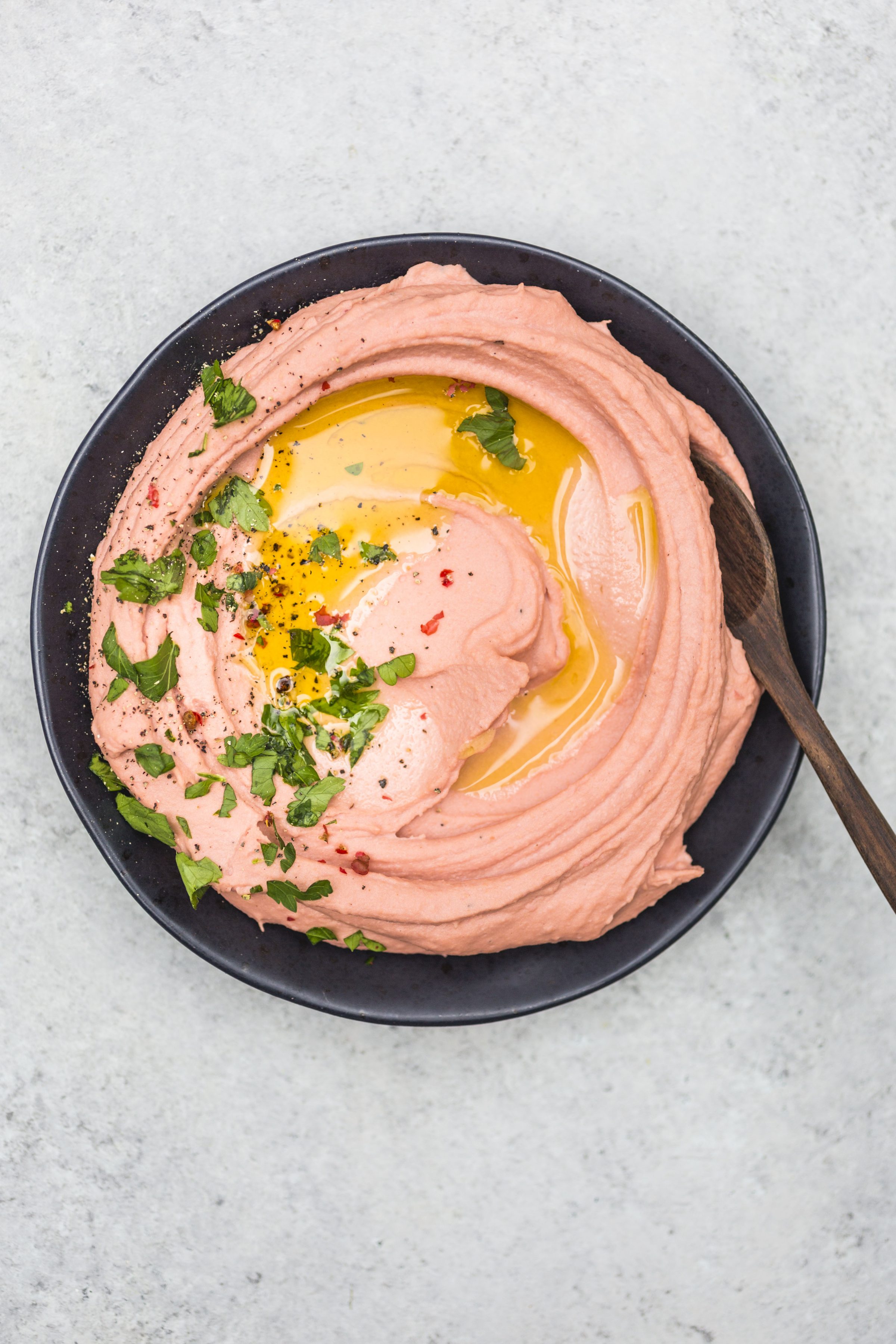 A new twist to an old favourite: Pink Hummus