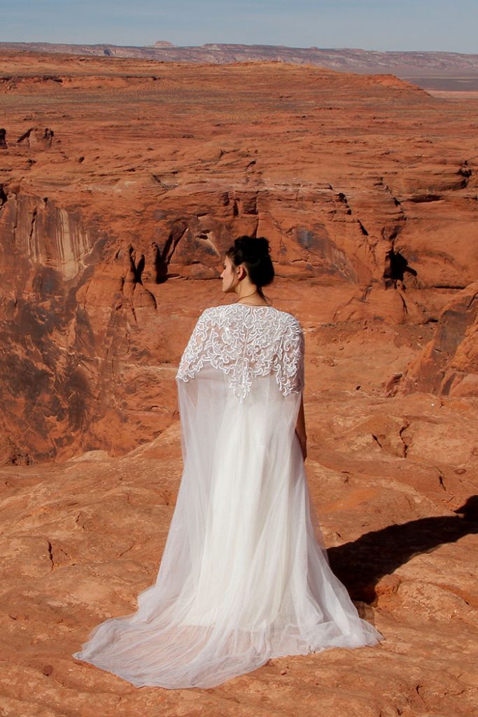 Embellished cape, available at folkster.com